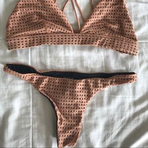 ACACIA tan mesh bottom